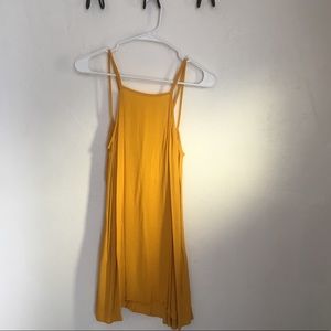 Yellow sun dress